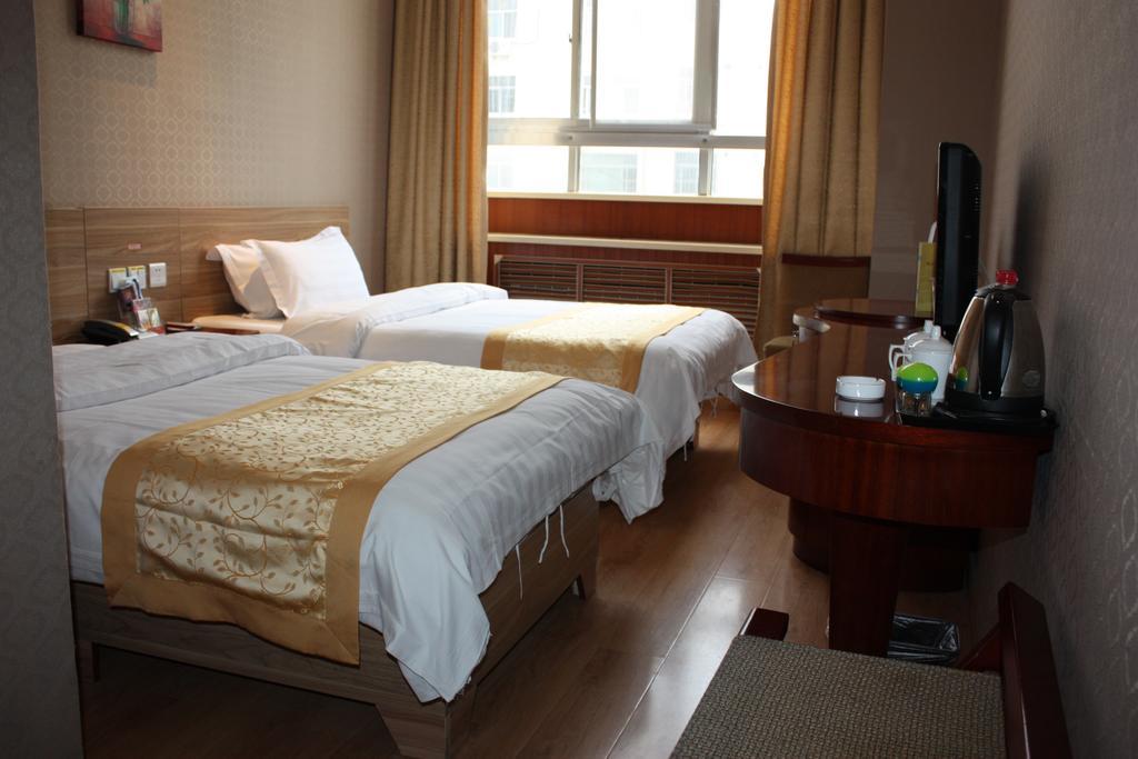 Qingdao Hongyun Jiahe Business Hotel ภายนอก รูปภาพ