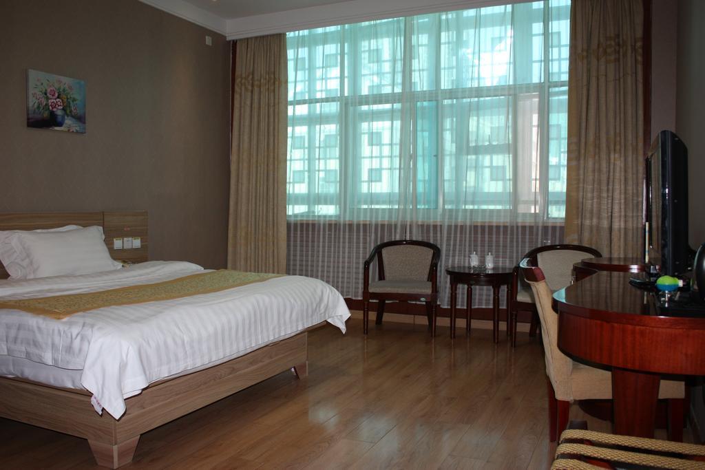 Qingdao Hongyun Jiahe Business Hotel ภายนอก รูปภาพ