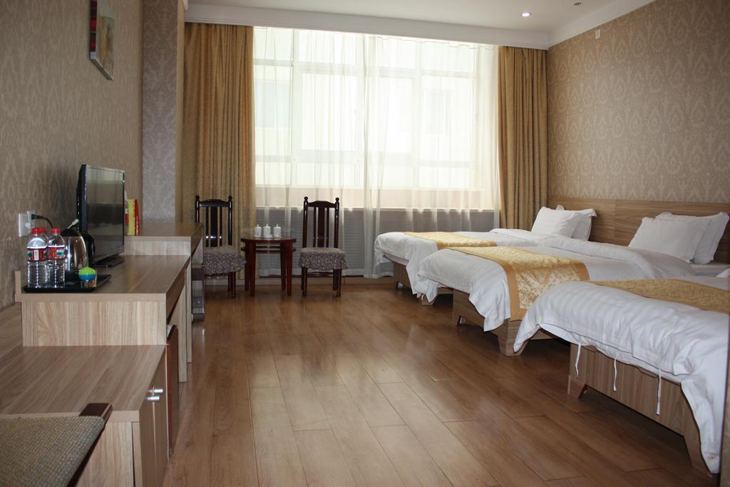 Qingdao Hongyun Jiahe Business Hotel ภายนอก รูปภาพ
